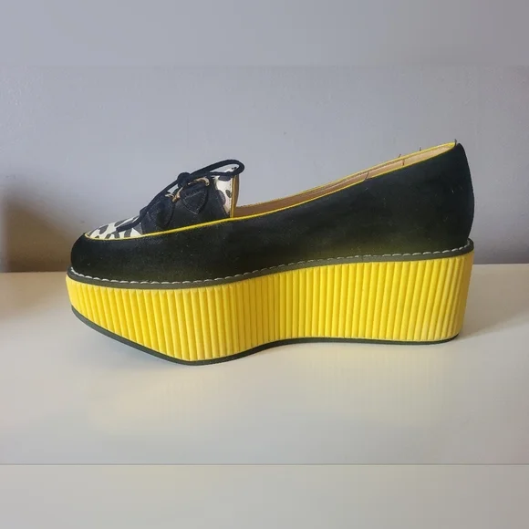 Charlotte Olympia Platform Loafers, Size 36 - Picture 9 of 13